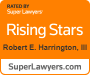 Rated by Super Lawyers Rising Stars Robert E. Harrington, III